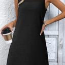  Textured Lace Cutout Sleeveless Mini Dress | S-XL