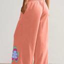  Floral Drawstring Waist Wide Leg Pants | S-XL