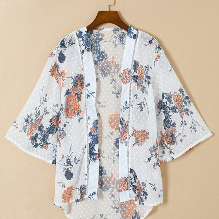 Paradise Bell Sleeve Kimono Cover-Up | S-L