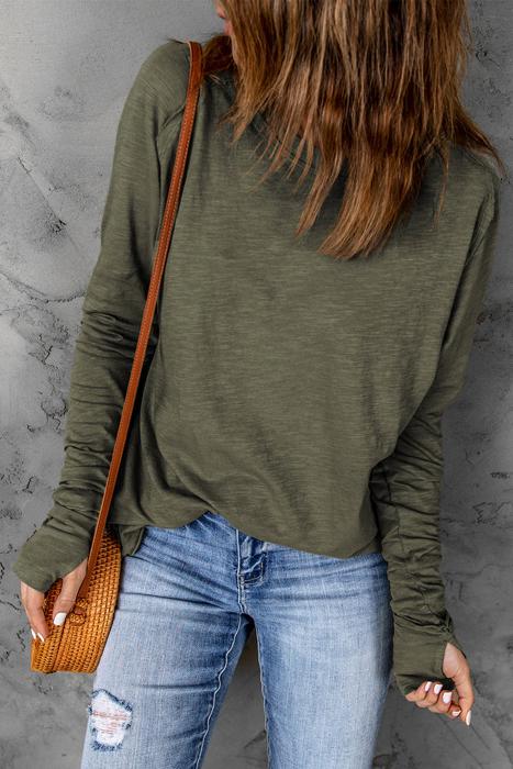 Thumbhole Cozy Top