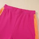  Colorblock Half-Zip Athleisure Shorts Set | S-XL