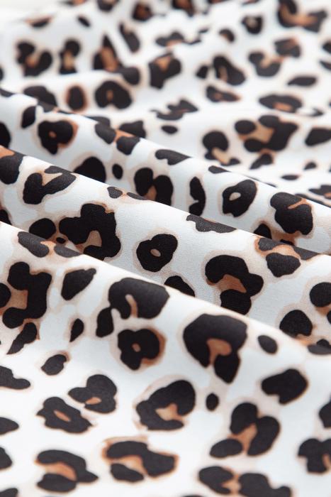 Leopard Print Ankle-Length Pants | S-XL
