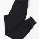  High Waist Pocketed Joggers With Exposed Seam | S-XL