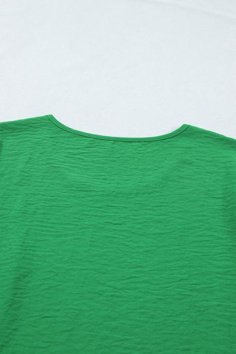 Ruffle Charm Short Sleeve Blouse | S-XL