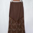  Serelle Patchwork Hem Lace Skirt | S-XL