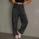  Raw Seam Drawstring Casual Barrel Pants | S-XL