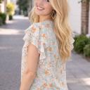  Short Sleeve Double Ruffle Top | Free Shipping