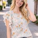  Short Sleeve Double Ruffle Top | Free Shipping