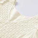  Crochet Detail Babydoll