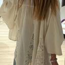  Sheer Lace Splice Bracelet Sleeve Loose Shirt | S-XL