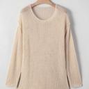  Crochet Open-Knit Sweater Top | S-XL