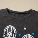 YEE HAW Boots Graphic Fringed Sleeve Tee | S-XL