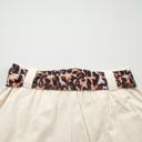  Chic Leopard Contrast Belted Shorts | S-XL