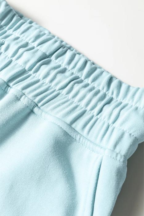 Drop Shoulder Puff Sleeve Cropped Pullover Pants Set | S-XL