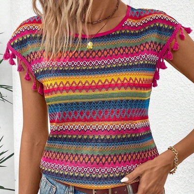 Tassel Threads Top | S-XL