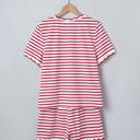  Stripe Scallop Lounge Short Set | S-XL