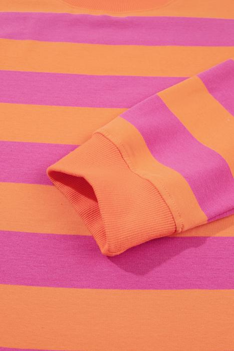 Chroma Stripe Relaxed Sweatshirt | S-XL