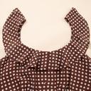  Polka Dot Backless Ruffled Tiered Maxi Dress | S-XL