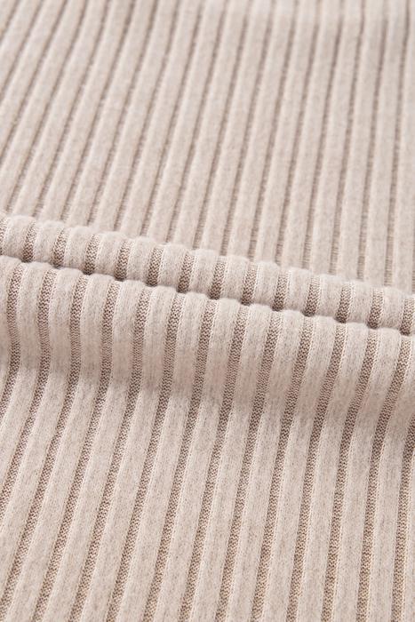 Casual Knit Long Sleeve layering Drop Shoulder Top | S-XL