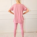  Buttery Soft Microfiber Short Sleeve Loungewear Set | S-3X