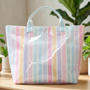  Dreamy Glossy Tote Vinyl Bag