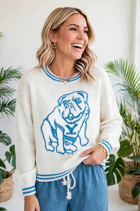 Bulldog Buddy Casual Sweater | S-XL