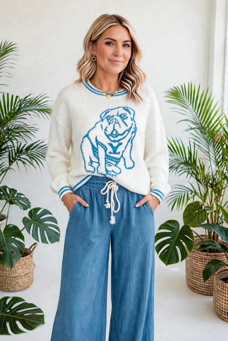 Bulldog Buddy Casual Sweater | S-XL