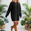 Cozy Cable Knit Sweater Dress | S-XL