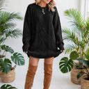  Cozy Cable Knit Sweater Dress | S-XL