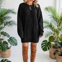  Cozy Cable Knit Sweater Dress | S-XL