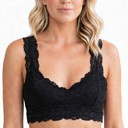 Small Black Lace Racerback Bralette