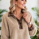  Ever Plaid Cozy Fleece Sweatshirt | S-XL