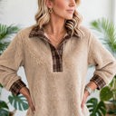  Ever Plaid Cozy Fleece Sweatshirt | S-XL