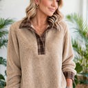  Ever Plaid Cozy Fleece Sweatshirt | S-XL
