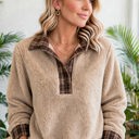  Ever Plaid Cozy Fleece Sweatshirt | S-XL