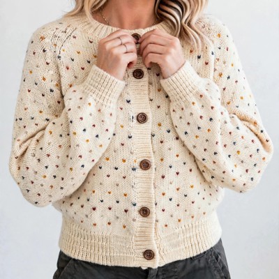 Forma Muse Button Front Cardigan | S-XL