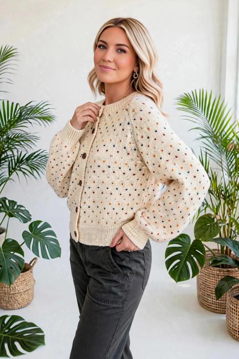 Forma Muse Button Front Cardigan | S-XL