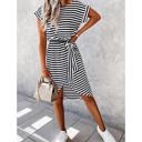  Wrapped Hemline Dress | S-XL