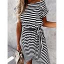  Wrapped Hemline Dress | S-XL