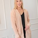  Fall Waffle Pocket Cardigan Sweater | S-XL