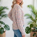  Chalet Confetti Cable Sweater | S-XL