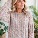  Chalet Confetti Cable Sweater | S-XL