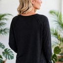  COTTON Fall Raglan Sleeve Thumbhole Top | S-XL