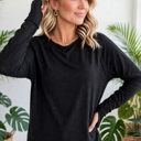  COTTON Fall Raglan Sleeve Thumbhole Top | S-XL