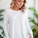  COTTON Fall Raglan Sleeve Thumbhole Top | S-XL