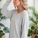  COTTON Fall Raglan Sleeve Thumbhole Top | S-XL