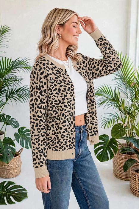 Savanna Chunky Knitted Drop Shoulder Cardigan | S-XL