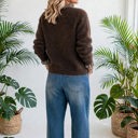  Whimsy Luxe Ruffle Button-Up Cardigan | S-XL
