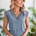  Crochet Ribbed Top