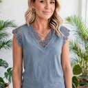  Crochet Ribbed Top